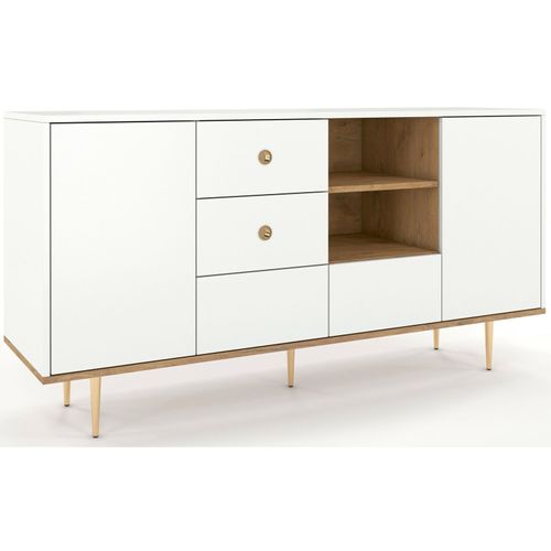 Buffet Bois Blanc 160x45x83cm