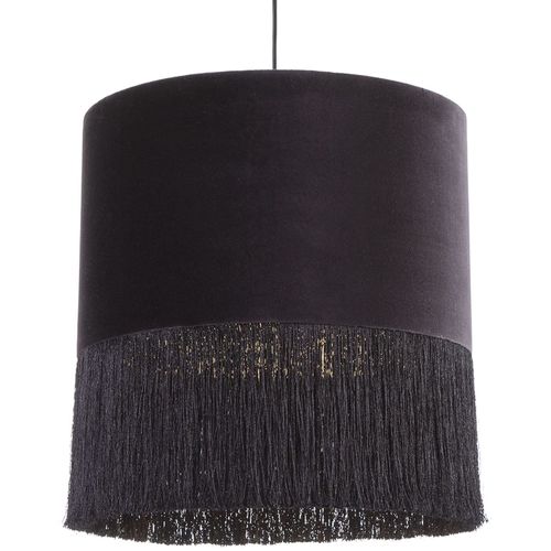 Suspension Velours Noir 40x40x43