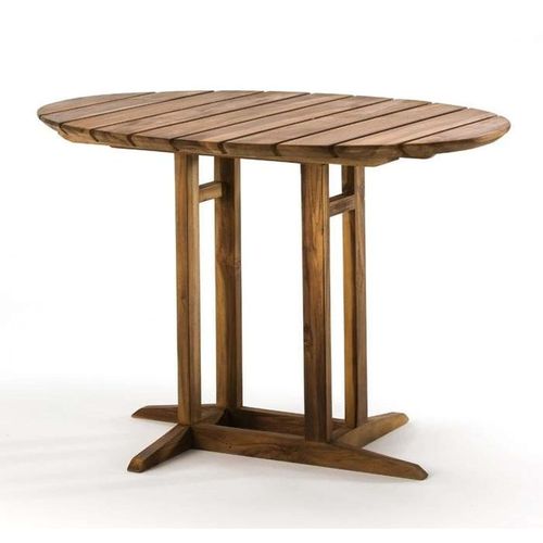 Table Bois De Teck Naturel 100x75x70