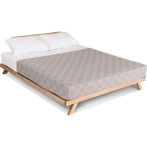Lit Double Allegro 180 X 200 Cm Gris