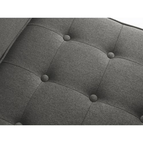 Fauteuil Bois Acier, Naturel 84x86x75cm