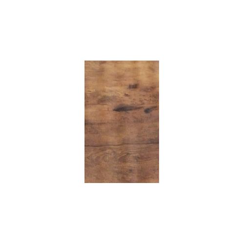 Table Arizona Plateau En Bois Foncé, Pied En Acier Noir – 100 X 36 X 55 Cm