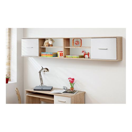 Chambre Complète Enfant, Ado Collection Denver. Armoire, Lit, Bibliothèque, Chevet Et Étagère