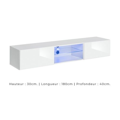 Ensemble Meubles De Salon Switch Xxi Design, Coloris Blanc Et Noir.