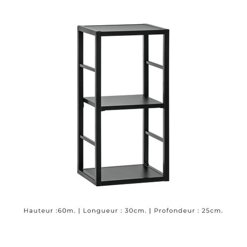 Ensemble Meubles De Salon Style Industriel Switch M2. Coloris Chêne.