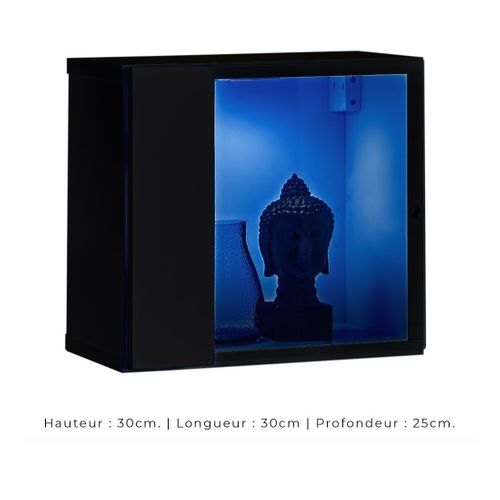 Ensemble Meubles De Salon Style Industriel Switch M3. Coloris Noir.