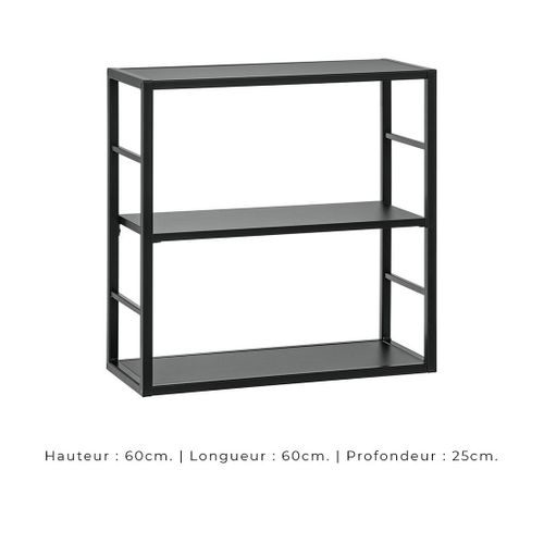 Ensemble Meubles De Salon Style Industriel Switch M5 – Coloris Gris – LED Intégrées