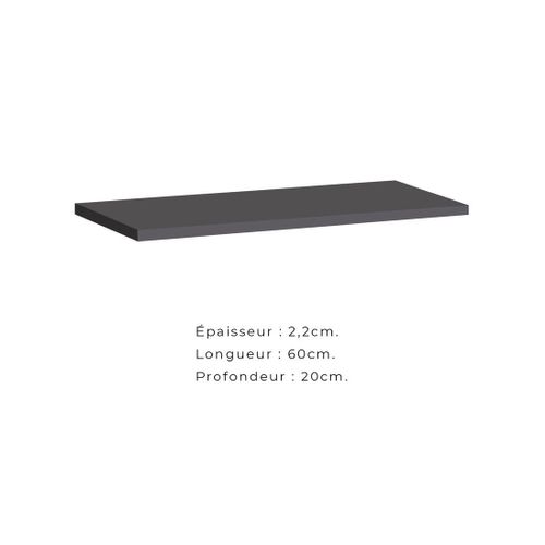 Ensemble Meubles De Salon Style Industriel Switch M5 – Coloris Gris – LED Intégrées