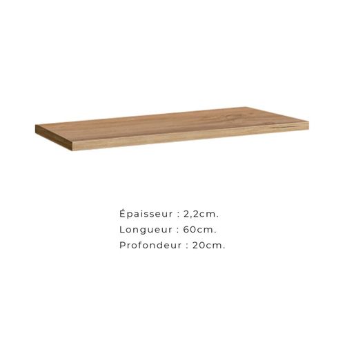 Ensemble Meubles De Salon Style Industriel Switch M5. Coloris Chêne.