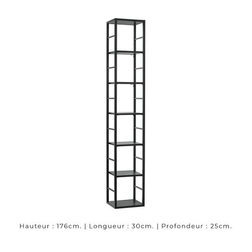 Ensemble Meubles De Salon Style Industriel Switch M6. Coloris Chêne.