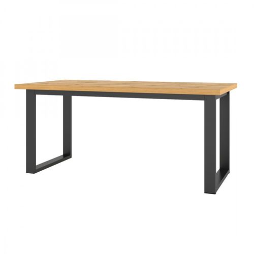 Table Extensible Pour Salle à Manger Milo 170-220cm, Coloris Chêne
