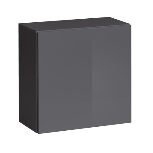 Armoire Cube Suspendue – Gris – Collection Switch – 60x60 Cm – Design Moderne