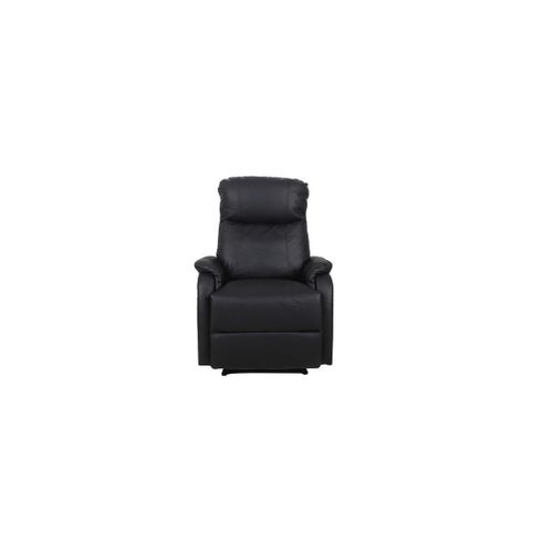 Fauteuil Relaxation Relevable Manuellement Berlin Coloris Noir