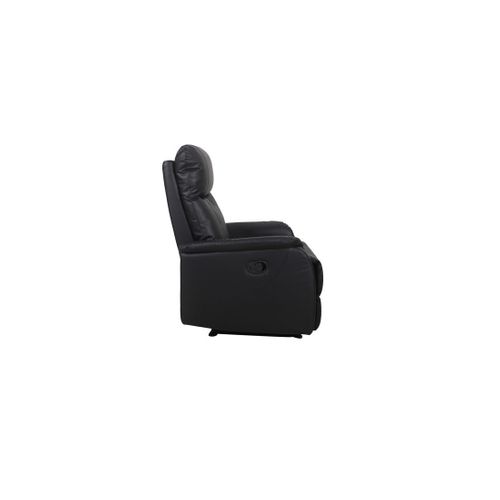 Fauteuil Relaxation Relevable Manuellement Berlin Coloris Noir