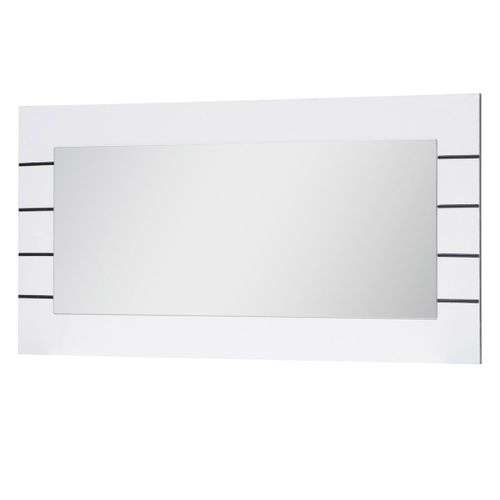 Grand Miroir Blanc 120x60 Cm – Collection Lina