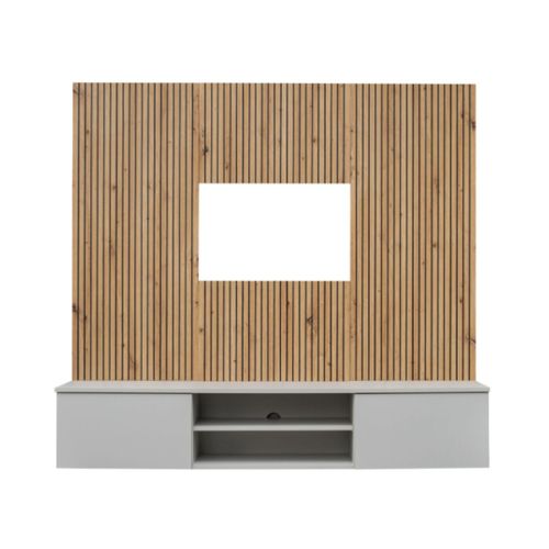 Composition Murale Ixar – Meuble TV + Panneaux Muraux Décoratifs