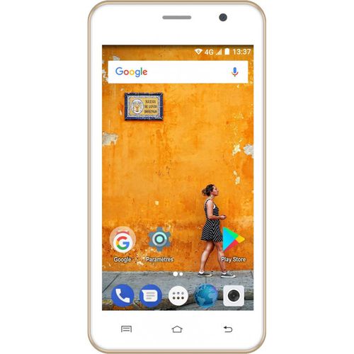 Smartphone  Easy Touch - Android 7.0 - 4g - Ecran 4.5'' - Double Sim -  8go, 1go Ram - Or