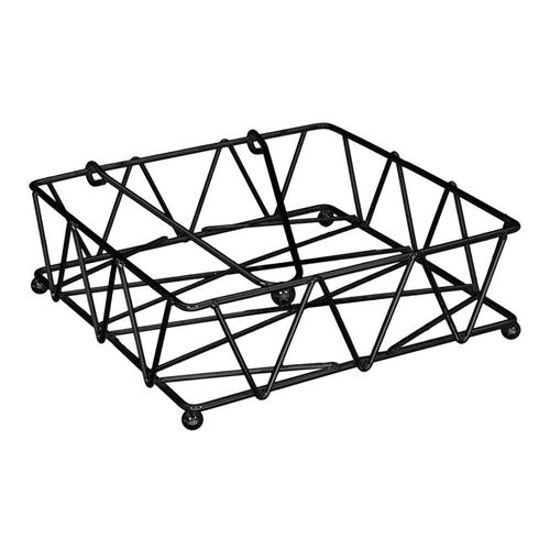 Porte Serviettes Filaire Avec Rabat En Métal Noir