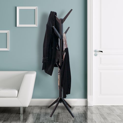 Porte-manteaux Arbre 178 Cm Noir