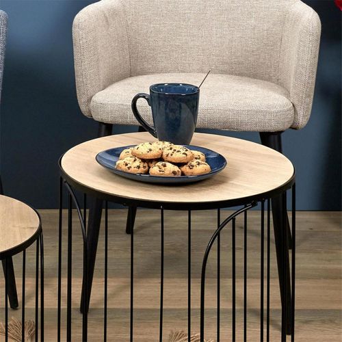 Assiette En Grès Bleu Au Grès Du Temps 22 Cm