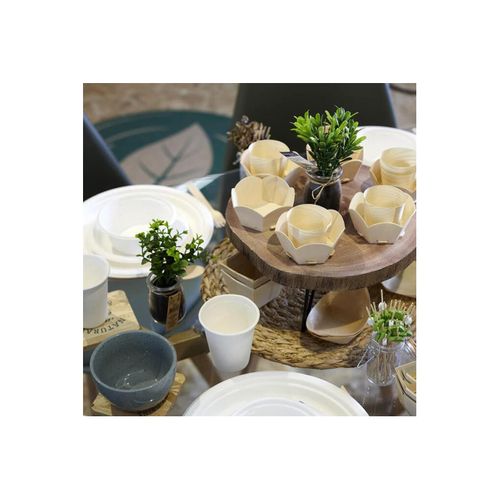 Lot De 12 Baquettes En Bois "snacking" 9cm Naturel