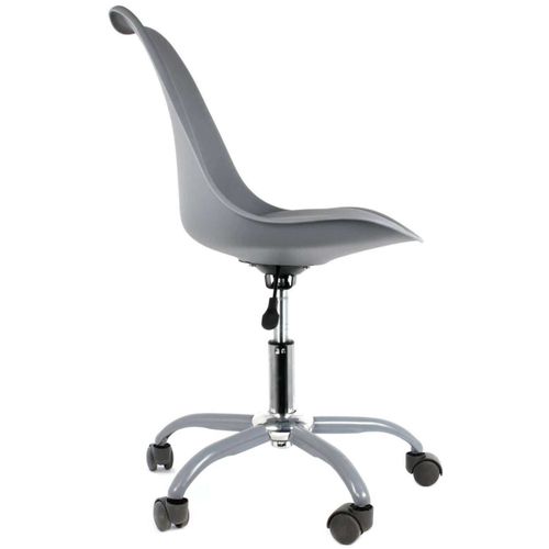 Chaise De Bureau à Roulettes Kiruna Gris