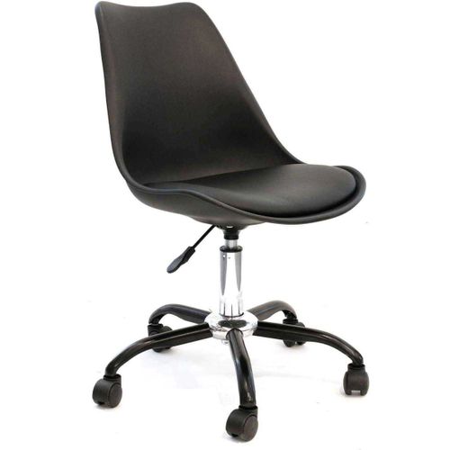 Chaise De Bureau à Roulettes Kiruna Noir