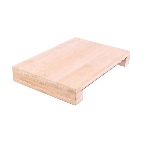 Planche à Découper En Bambou Avec Tiroir Intégré 38 X 26 Cm