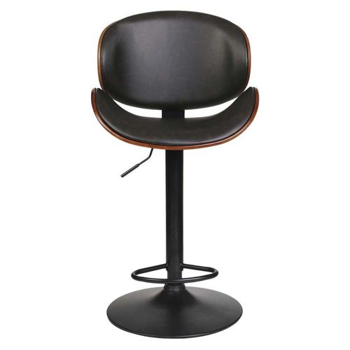 Chaise De Bar Bois Et Pu Reno