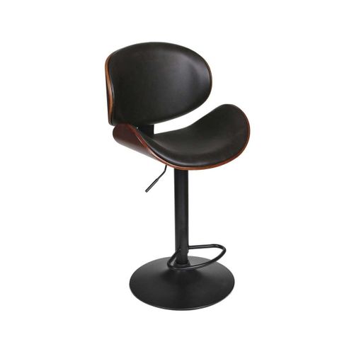 Chaise De Bar Bois Et Pu Reno