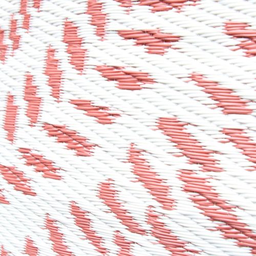 Tapis De Décoration Extérieur Ethnique Laura - Diam. 150 Cm - Marron Terracotta