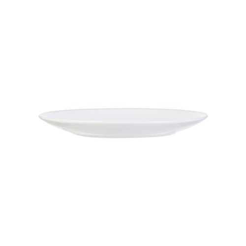 Assiette En Porcelaine Avec Liseré Doré Assiette Plate - 20 Cm
