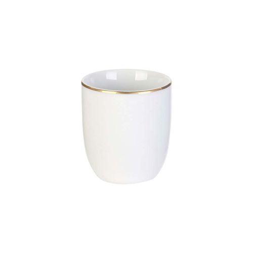 Tasse En Porcelaine Liseré Doré 18 Cl Unitaire