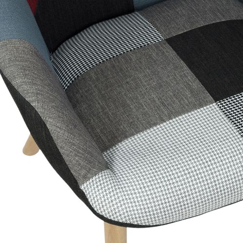 Fauteuil Design Patchwork Milano - Gris