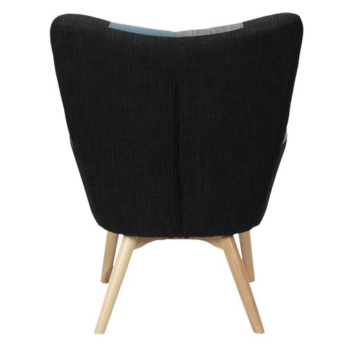 Fauteuil Design Patchwork Milano - Gris