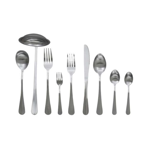 Ménagère 39 Pièces En Inox Brossé Inox