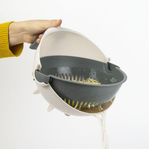 Passoire Multifonction "coupe Légume" 28cm Gris