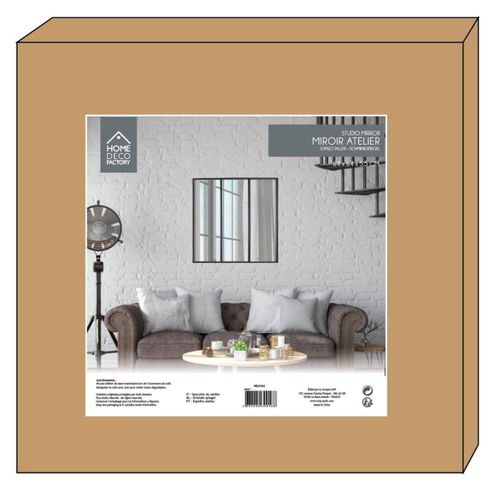 Miroir Atelier En Métal Menphis