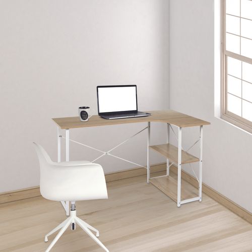Bureau D'angle Job - Blanc