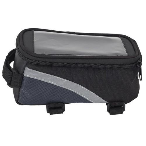 Sacoche et Support Téléphone "vélo" 17cm Noir