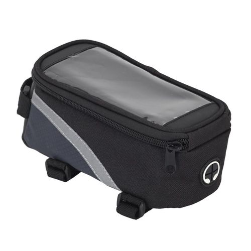 Sacoche et Support Téléphone "vélo" 17cm Noir