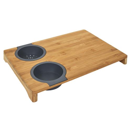 Planche à Découper "3 En 1" 40cm Naturel