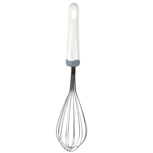 Fouet De Cuisine "pâtissier" 29cm Blanc et Gris