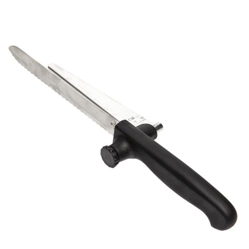 Couteau à Trancher "réglable" 32cm Noir