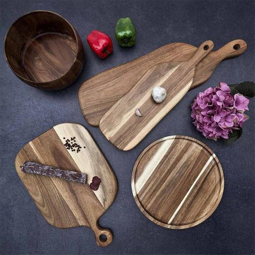 Dessous D'assiette En Acacia 32 Cm