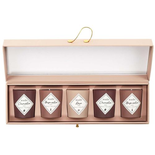 Coffret 5 Bougies Parfumées Nude