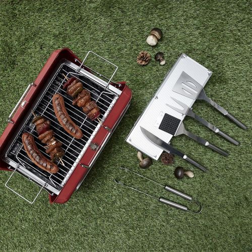 Malette D'ustensiles Pour Barbecue Tim