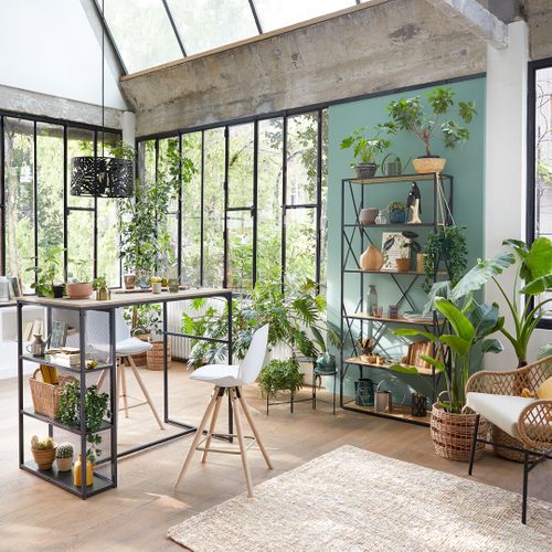 Assiette plate Ø26 cm GINGER Noire