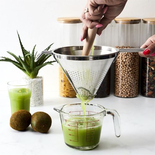 Chinois En Inox "filtre" 38cm Argent