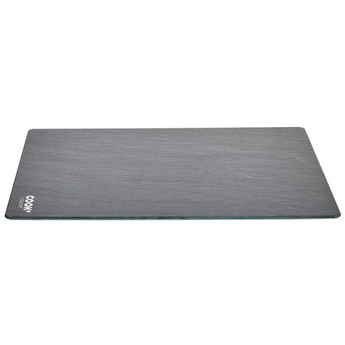 Planche à Découper En Verre "ardoise" 40cm Noir